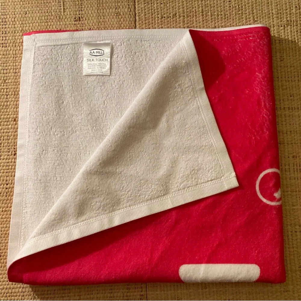 Poppi Soda Beach Towel Collectible Poppi Pink Towel